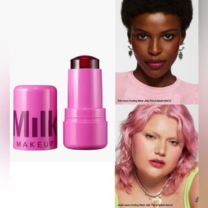 Milk Makeup Splash Cooling Water Jelly Tint- berry, vegan, blush & lip tint